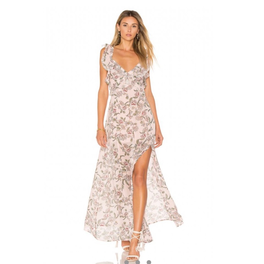 For Love & Lemons “Bee Balm” maxi dress